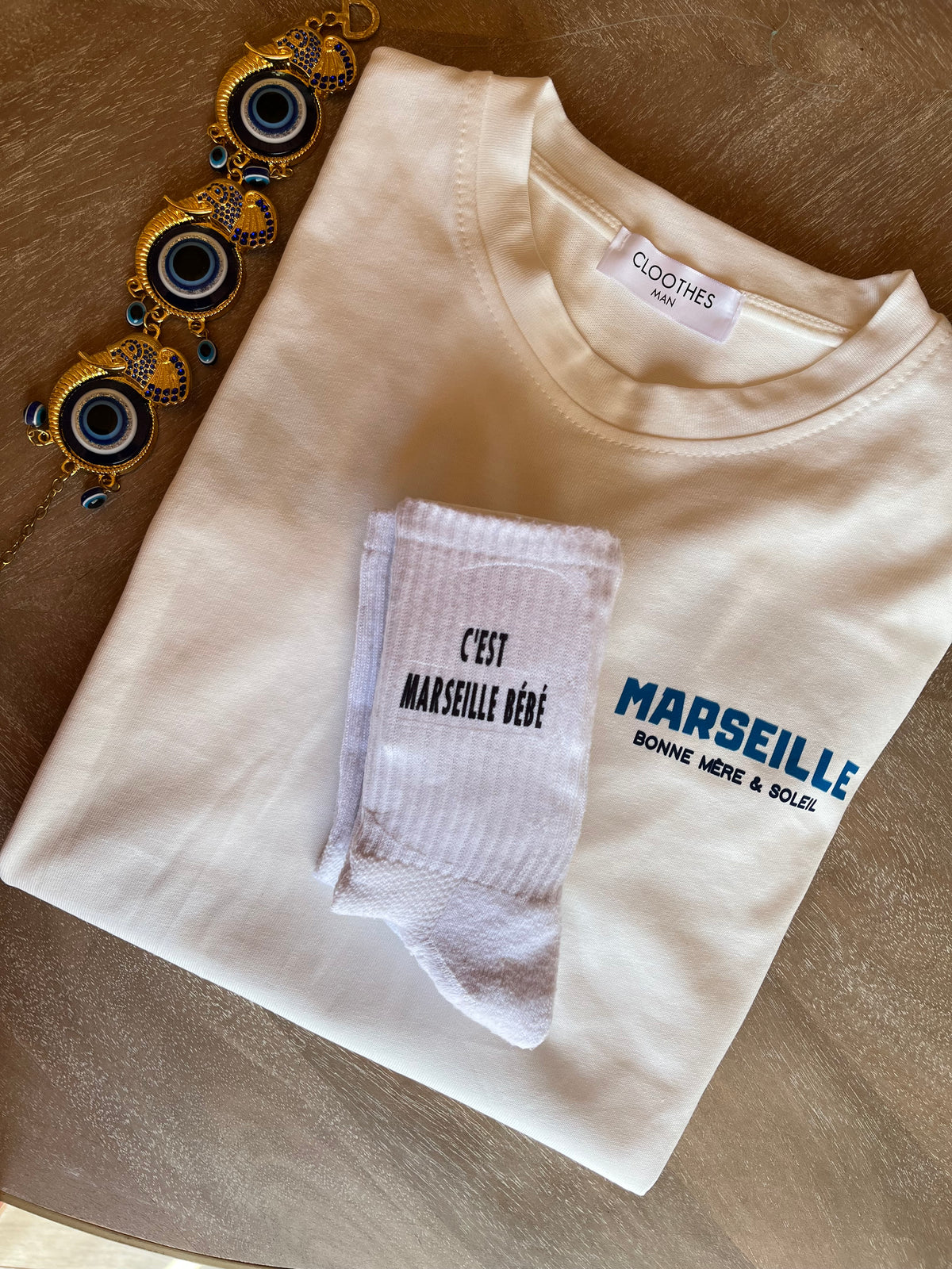 Chaussette c’est Marseille bébé