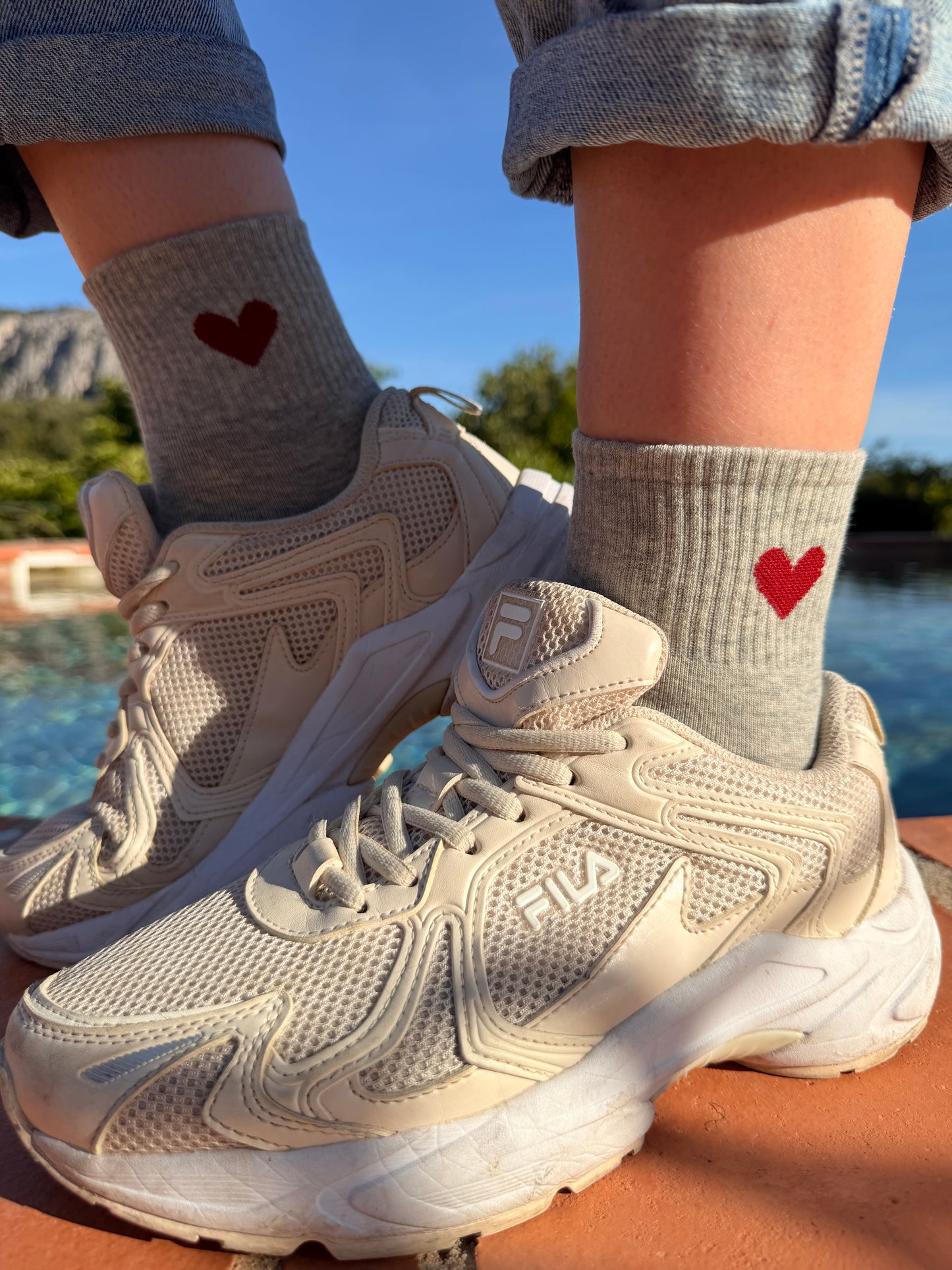 Pack coeur - 5 paires en coton