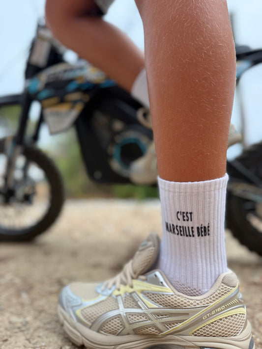 Chaussette c’est Marseille bébé