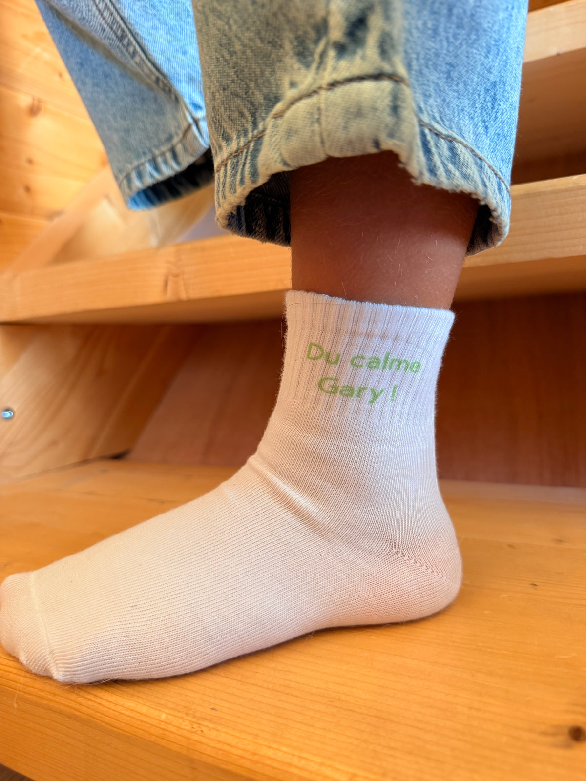 Chaussette Du Calme Gary !