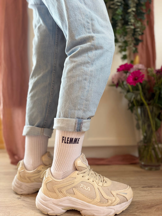 Chaussette Flemme