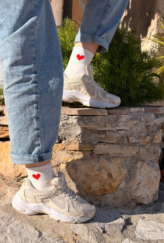 Pack coeur - 5 paires en coton
