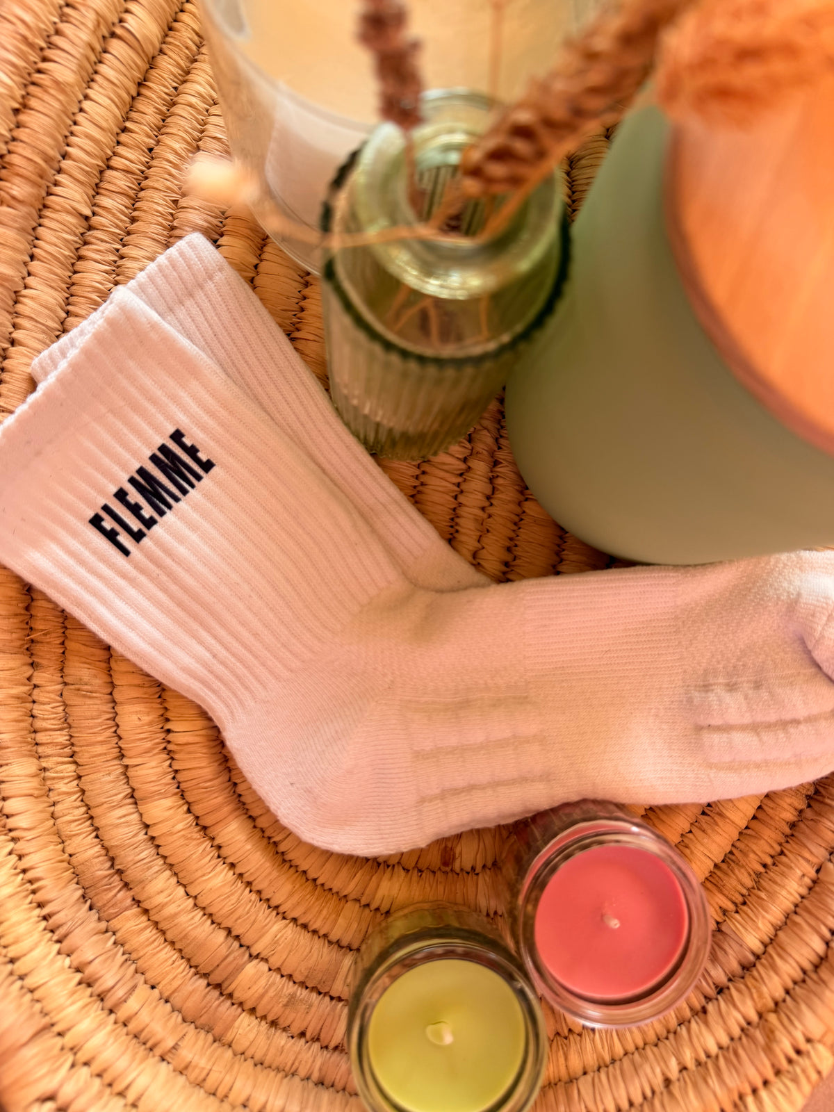 Chaussette Flemme