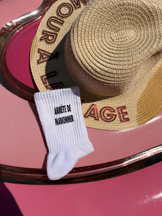 Chaussette ARRÊTE DE MARONNER